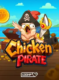 Chicken Pirate crash game at TK866 COM